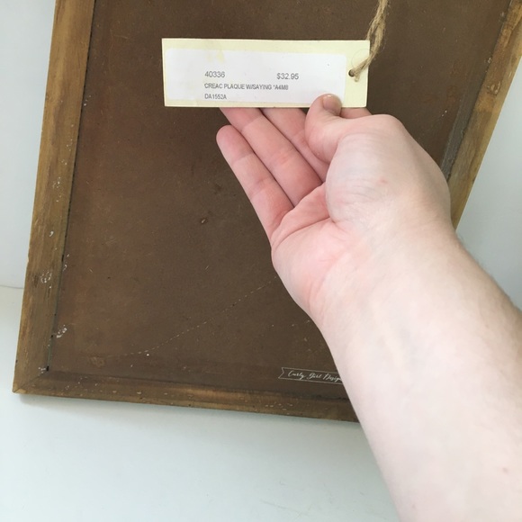 Curly girl design kitchen art sign yellow - Picture 4 of 7